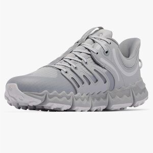 New in Box Columbia Men’s Voyager Flex PCT Sneakers, Slate Grey, size 9.5